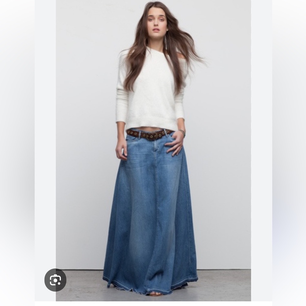 Citizens of Humanity Jeans Anja Maxi Skirt - Picture 2 of 13